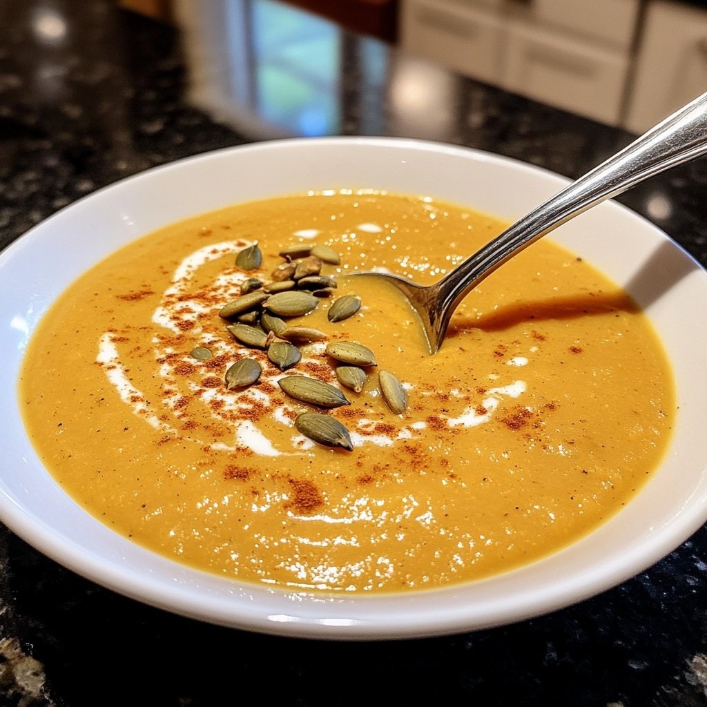 Roasted Acorn Squash Soup