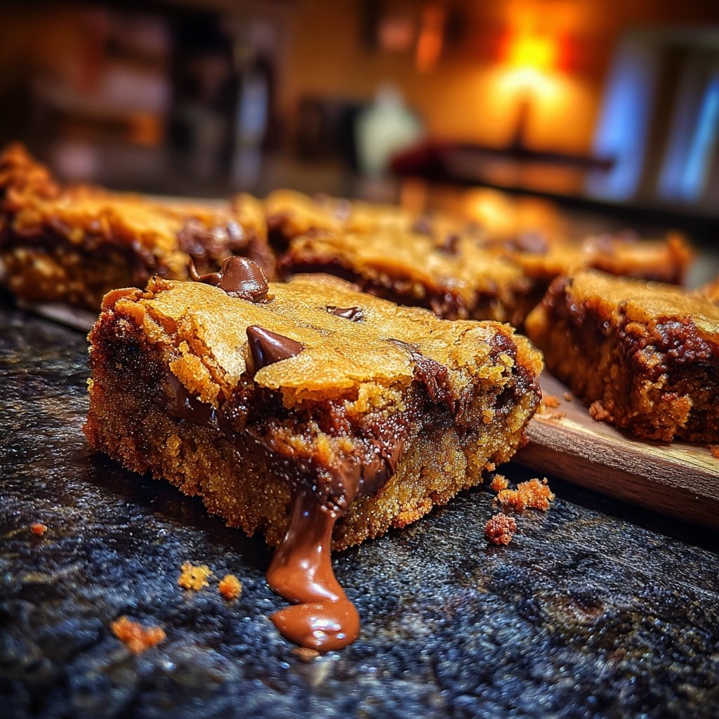 Brownie Mix Chocolate Chip Blondies