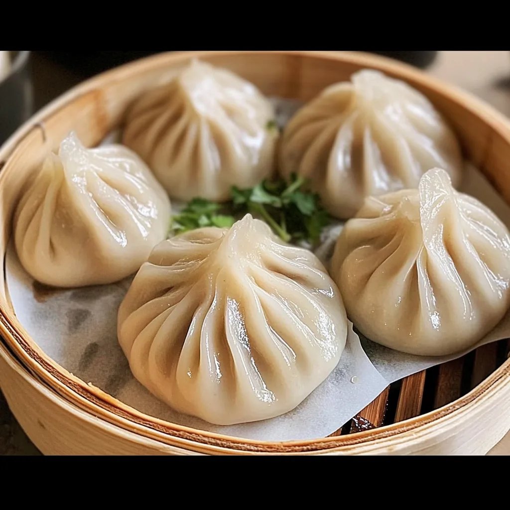 Homemade Soup Dumplings (Xiao Long Bao)