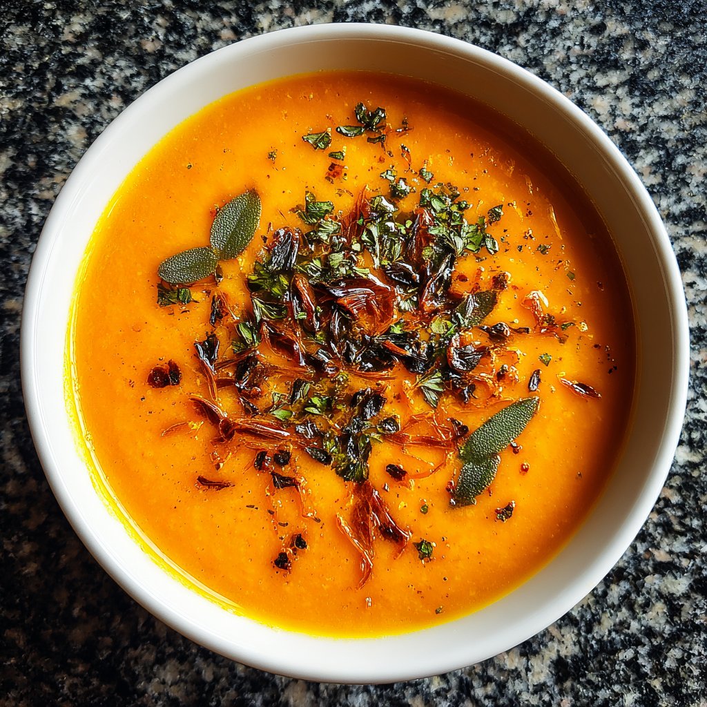 Healthy Crockpot Ginger Carrot Soup