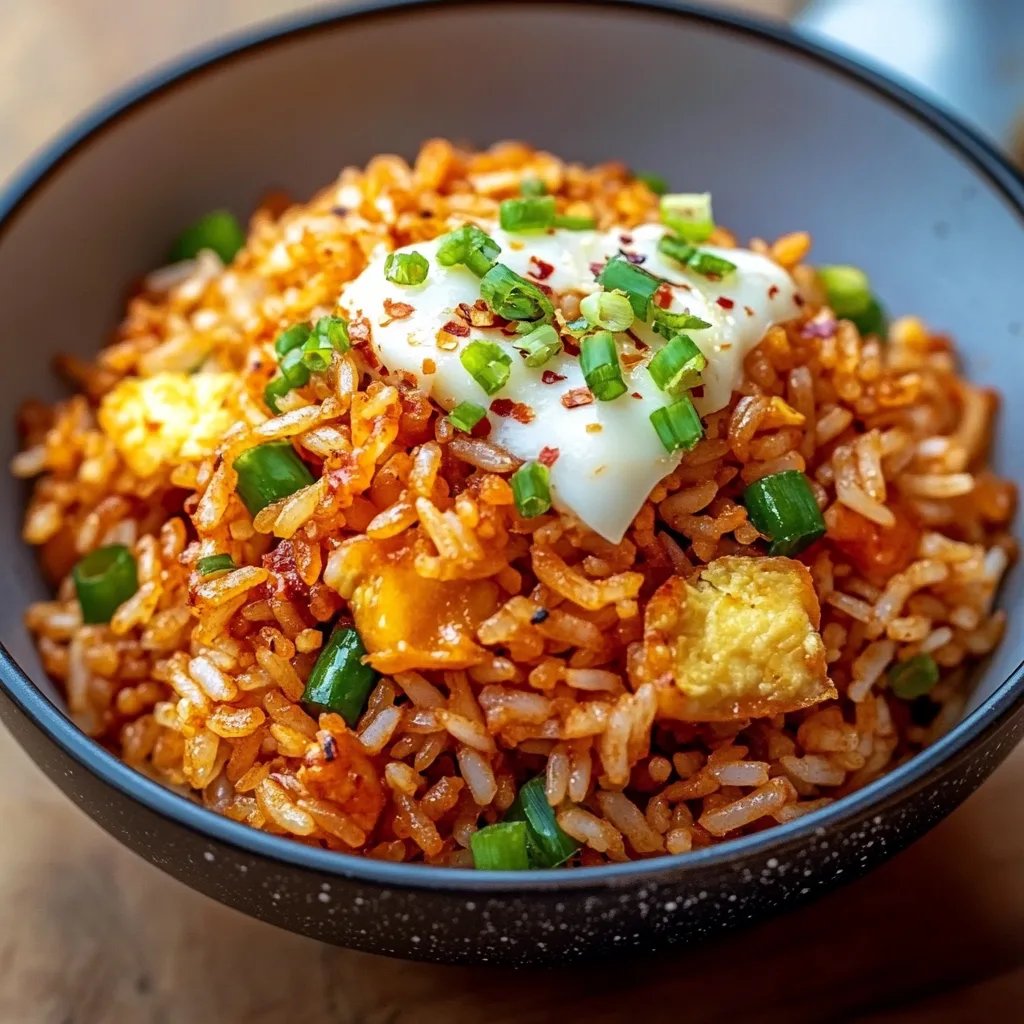 10-Minute Kimchi Fried Rice