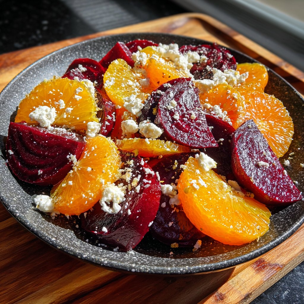Roasted Beet and Orange Salad