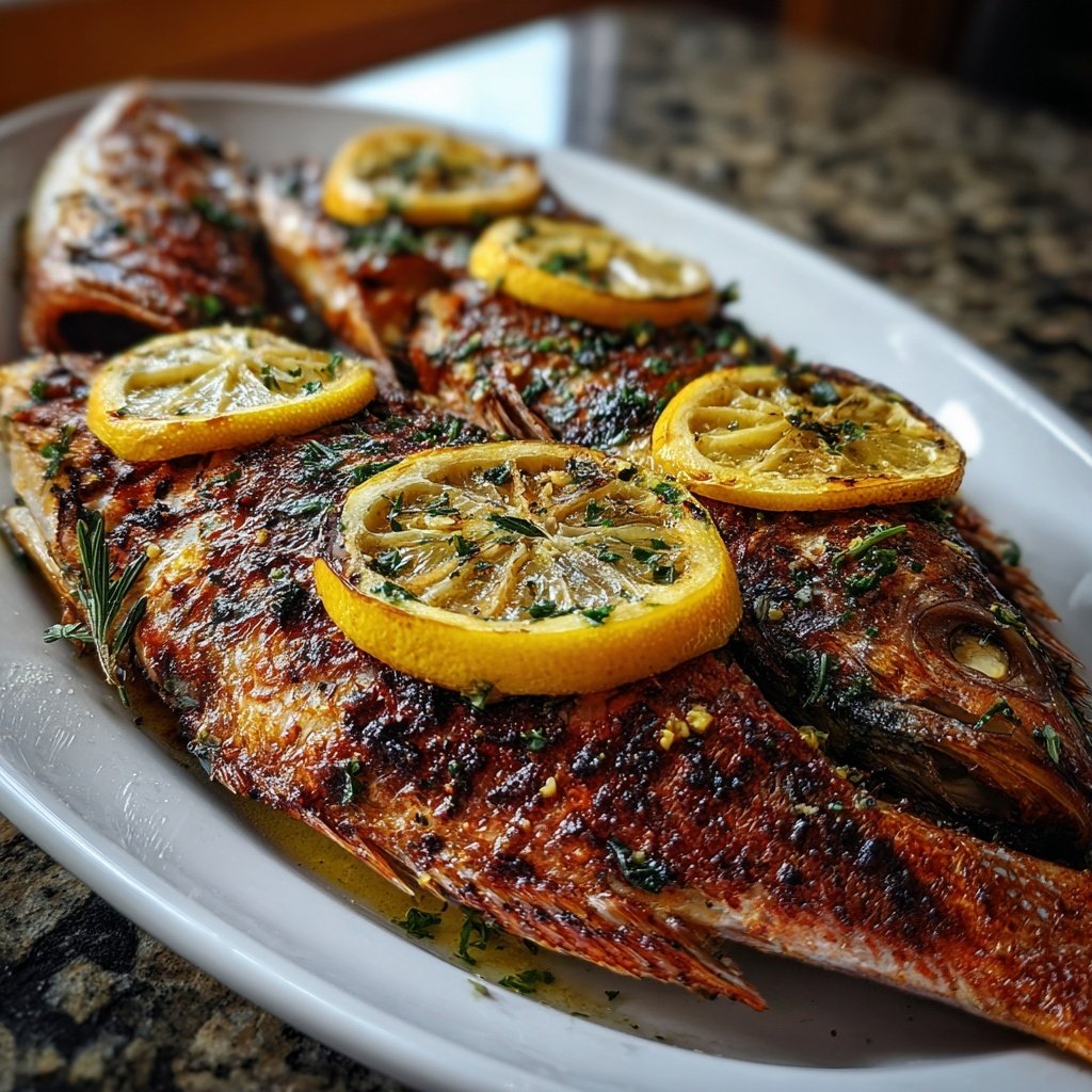 Healthy & Light Lemon Grilled Fish Plate