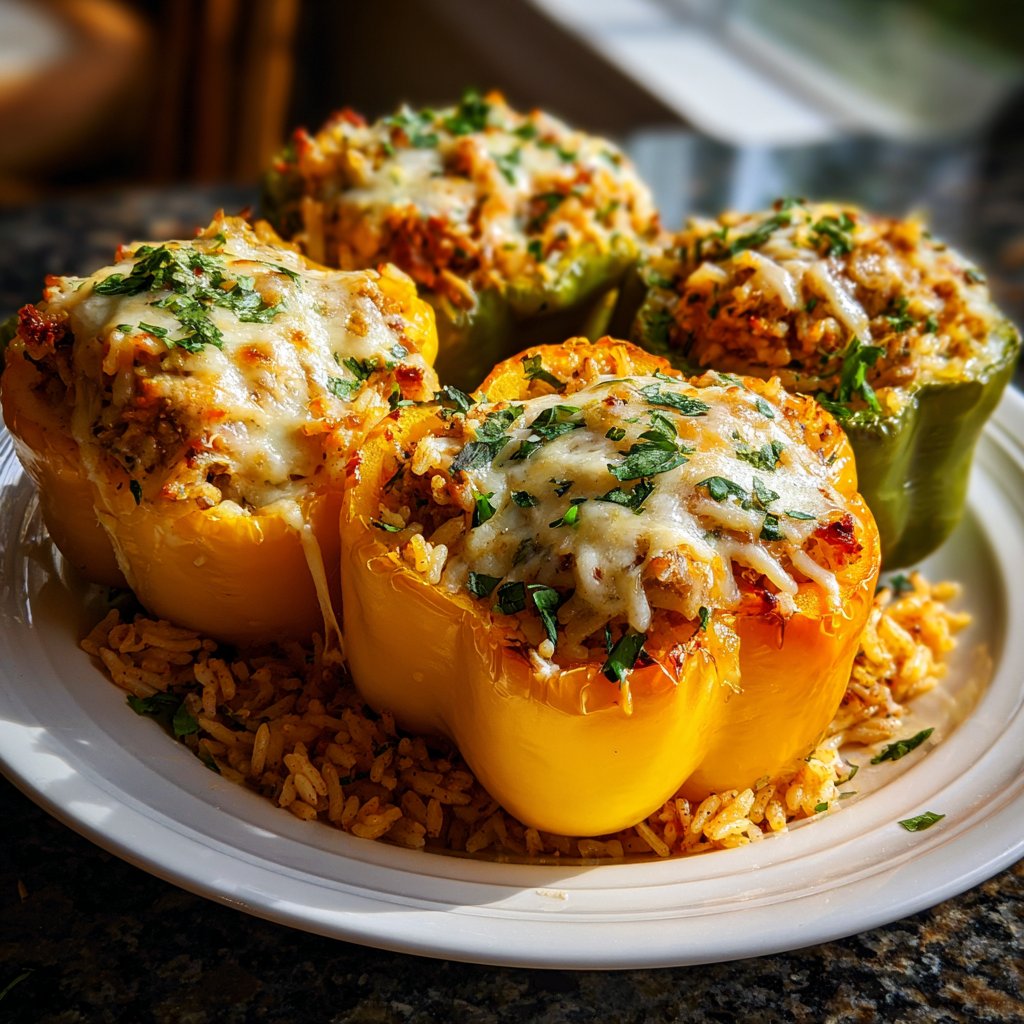 Sunday Stuffed Bell Peppers