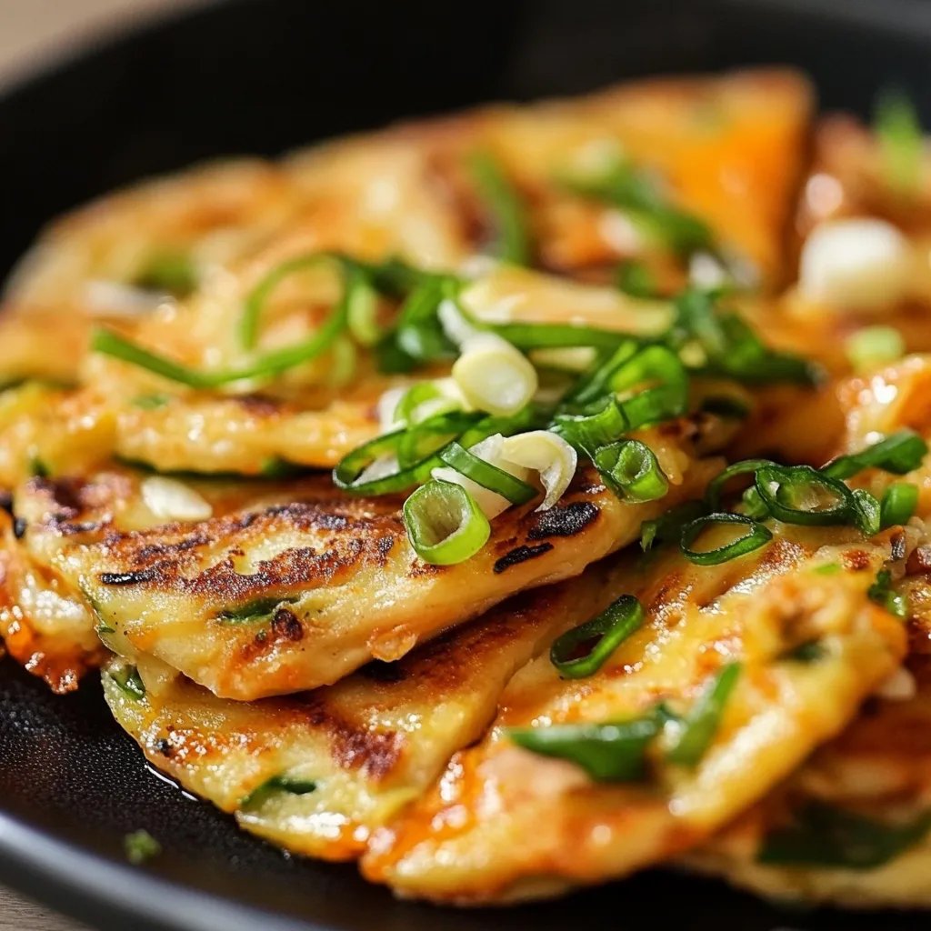 Korean Pancakes (Pajeon)