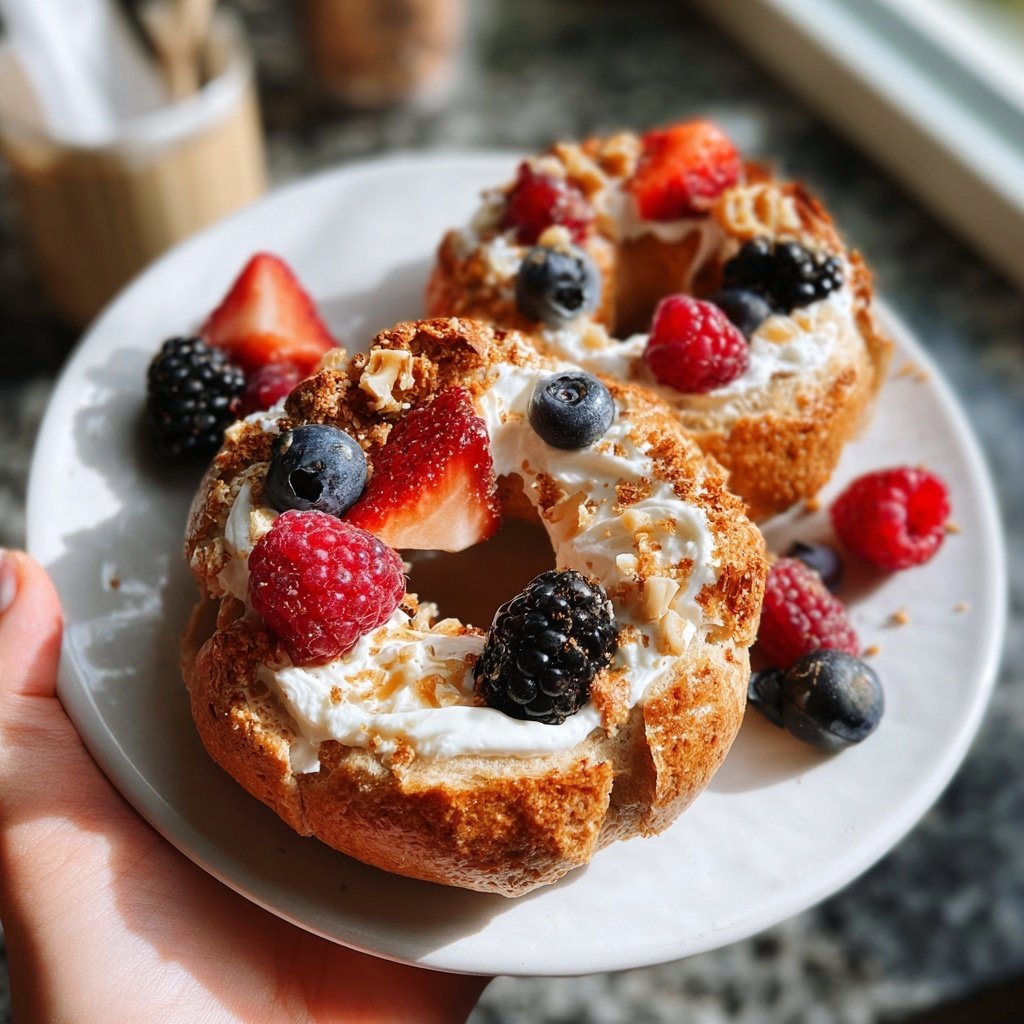 Protein Bagels With Greek Yogurt No Yeast