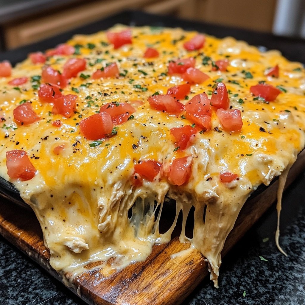 Dump-and-Go Crockpot Chicken Queso Dip