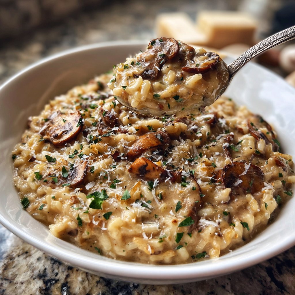 Romantic Mushroom Risotto