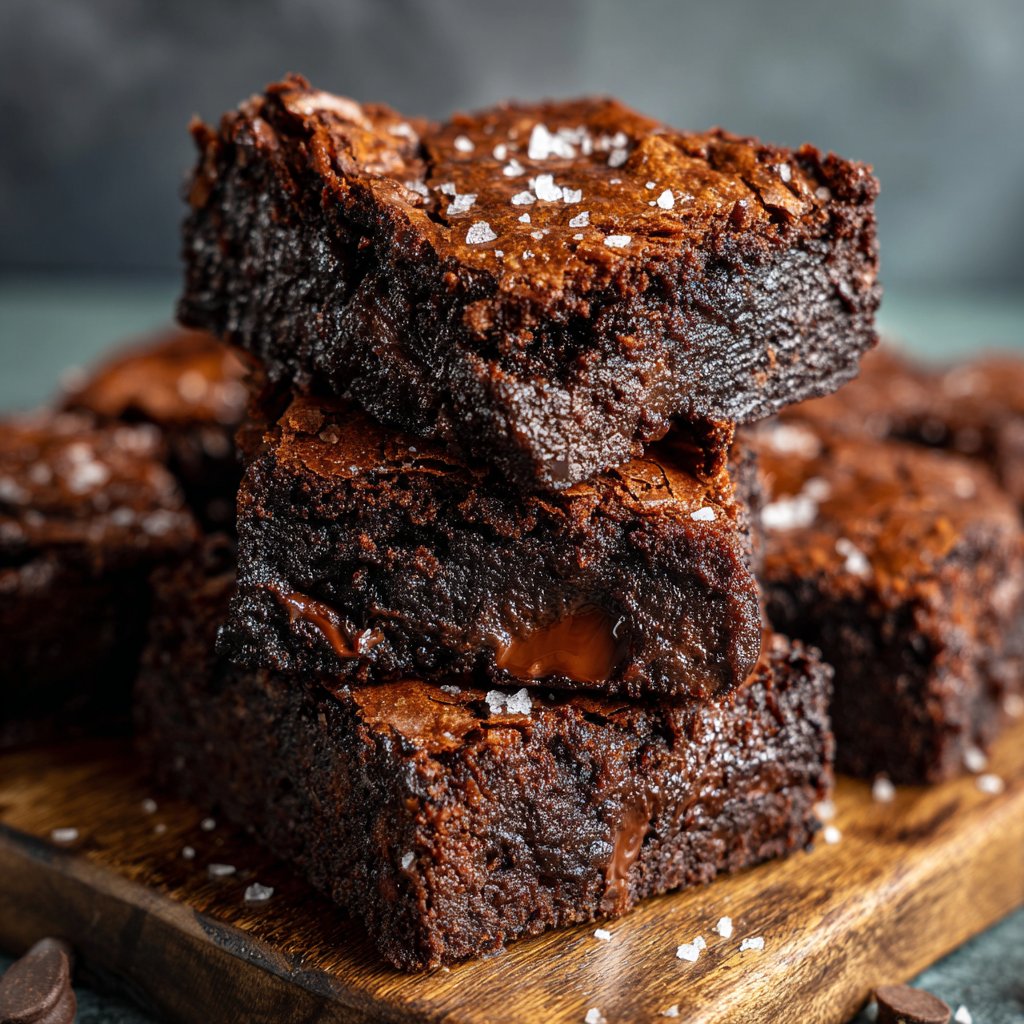 Cottage Cheese Brownies with Dark Chocolate
