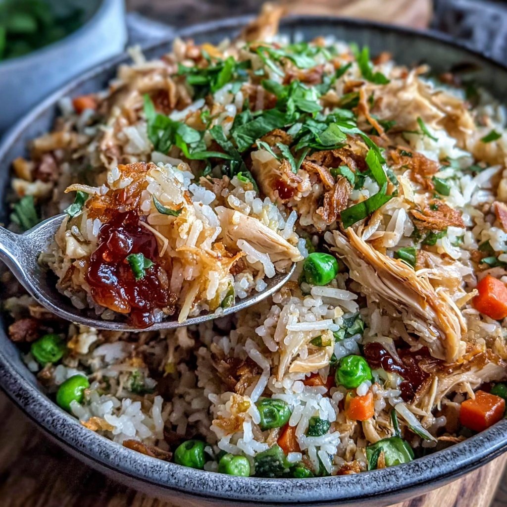 Rotisserie Chicken Fried Rice
