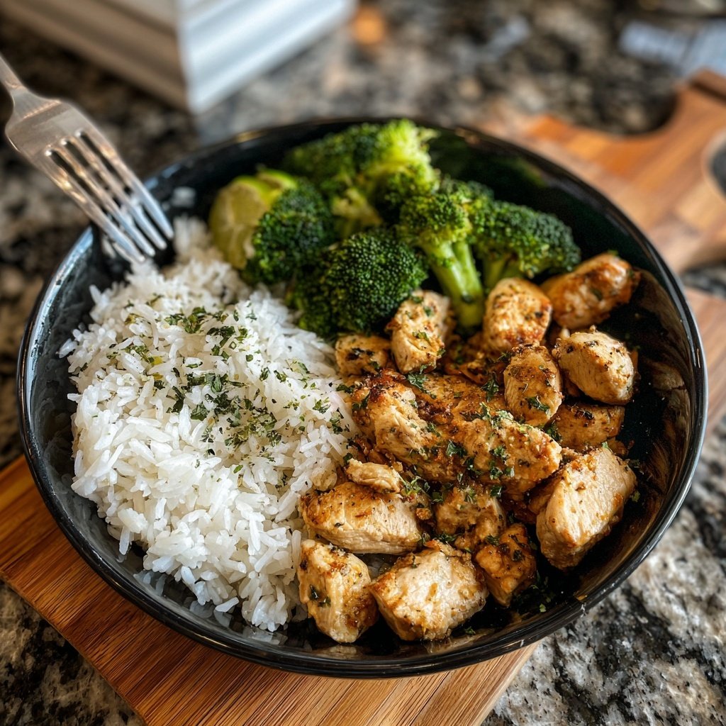High Protein Turkey And Rice Bowl
